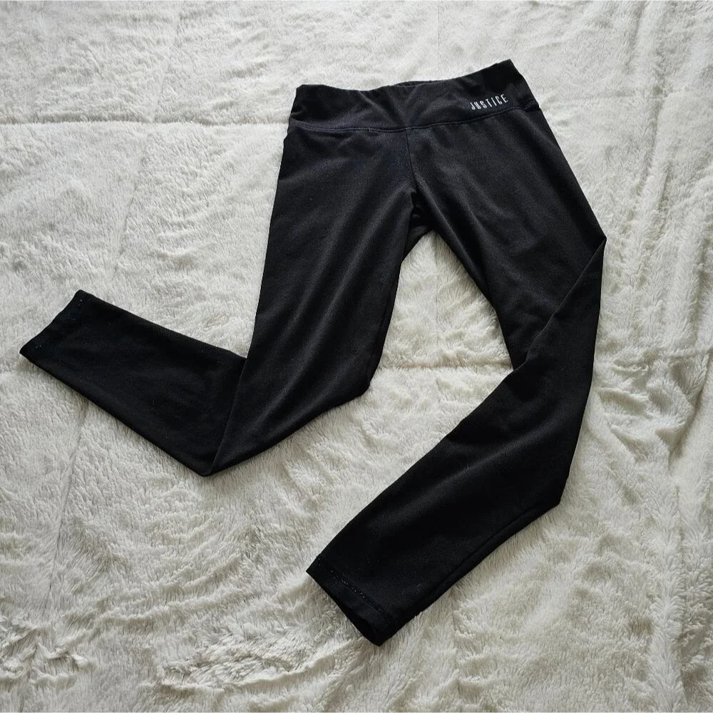 Kids Justice Black Leggings 14/16